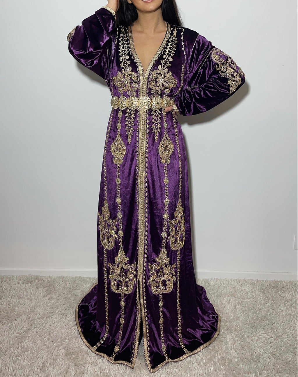Caftan violet
